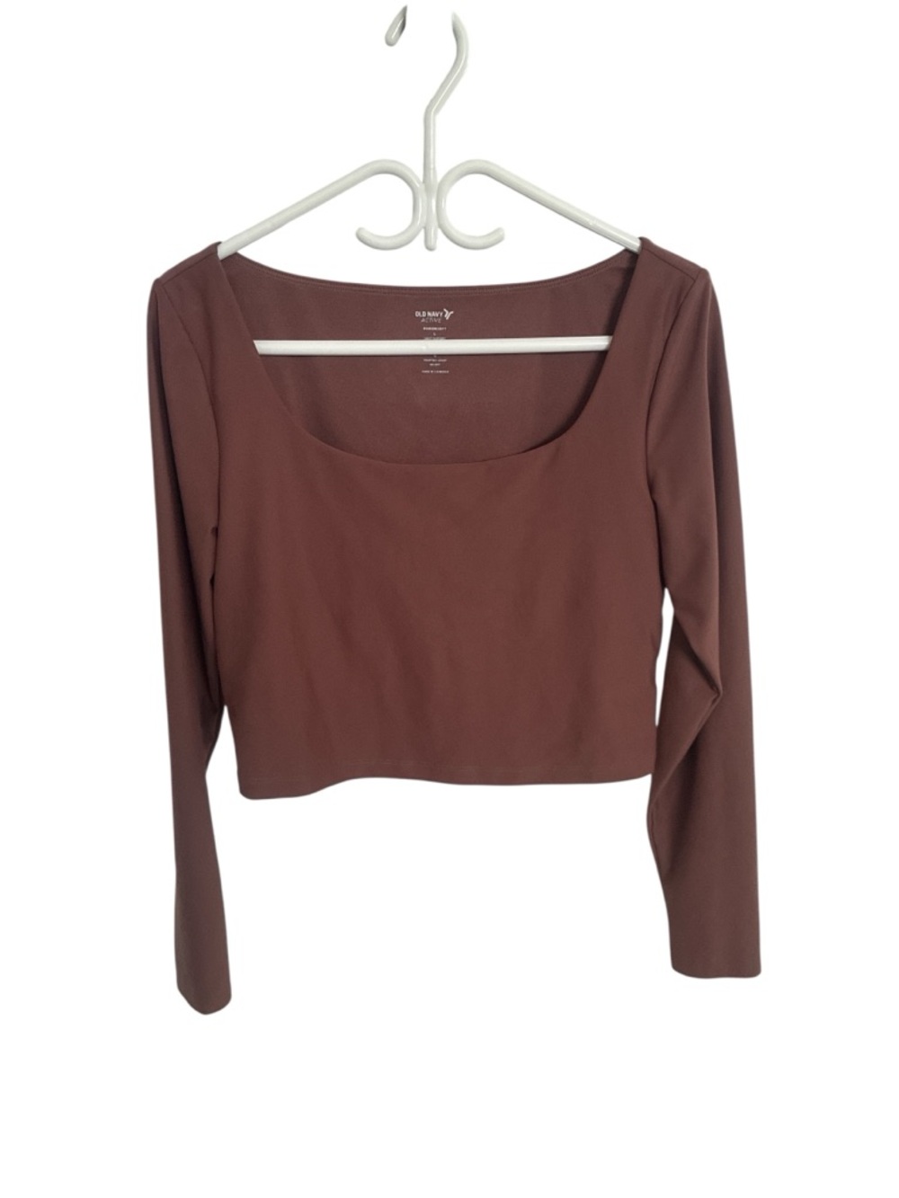 Old Navy LS Cropped Top